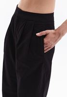 Women Black Ultra High Rise Straight Fit Pants