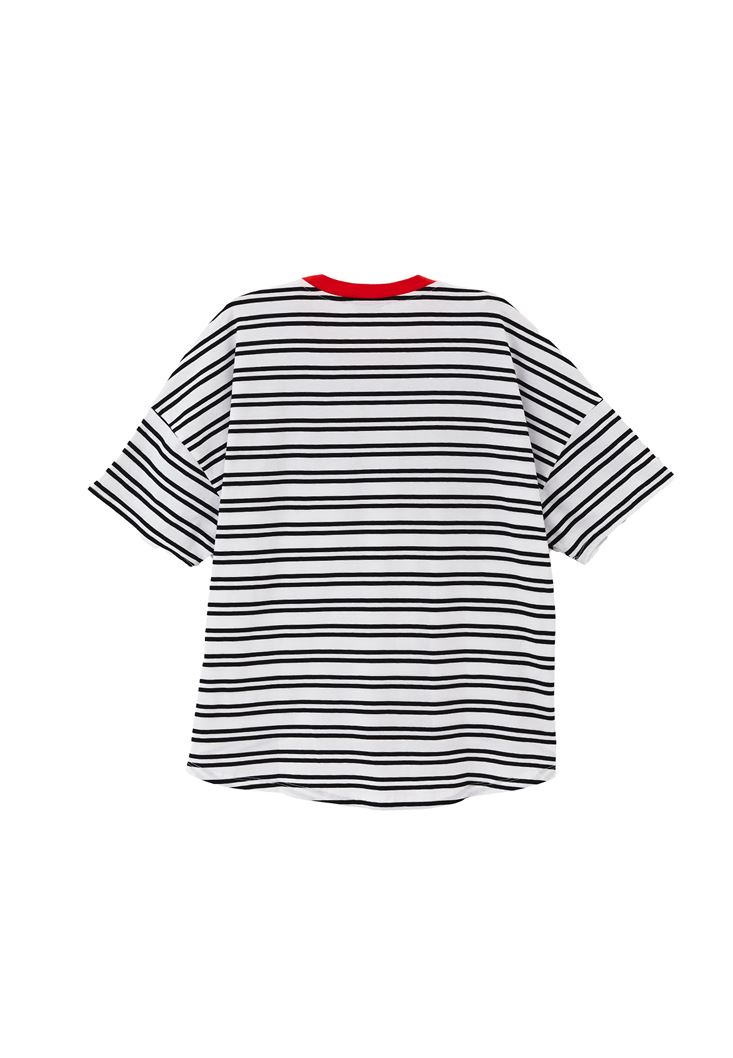 Women Mixed Cotton Oversize Tshirt