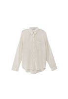 Women Mixed Oversize Shirt With Glitter