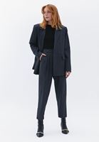 Women Mixed Oversize Blazer