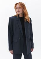 Women Mixed Oversize Blazer