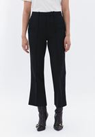 Women Black High Rise Flared Pants