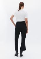 Women Black High Rise Flared Pants