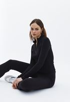 Women Black High Rise Bootcut Pants