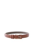 Women Brown Belt with Buckle Detail