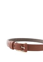 Women Brown Belt with Buckle Detail