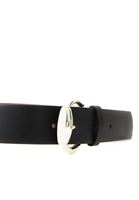 Women Black Belt with Buckle
