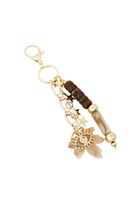 Bayan Kahverengi Charm Detaylı Çanta Aksesuarı