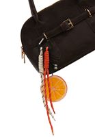 Bayan Çok Renkli Charm Detaylı Çanta Aksesuarı