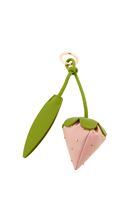 Bayan Pembe Charm Detaylı Çanta Aksesuarı