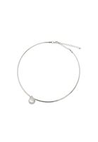 Bayan Gümüş Choker Metal Kolye