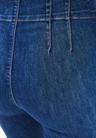 Bayan Mavi Ultra Yüksek Bel Bootcut Pantolon