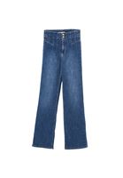 Bayan Mavi Ultra Yüksek Bel Bootcut Pantolon