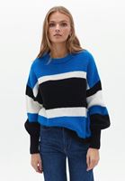 Women Mixed Soft Touch Striped Sweater