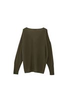 Women Green V-neck Sweater