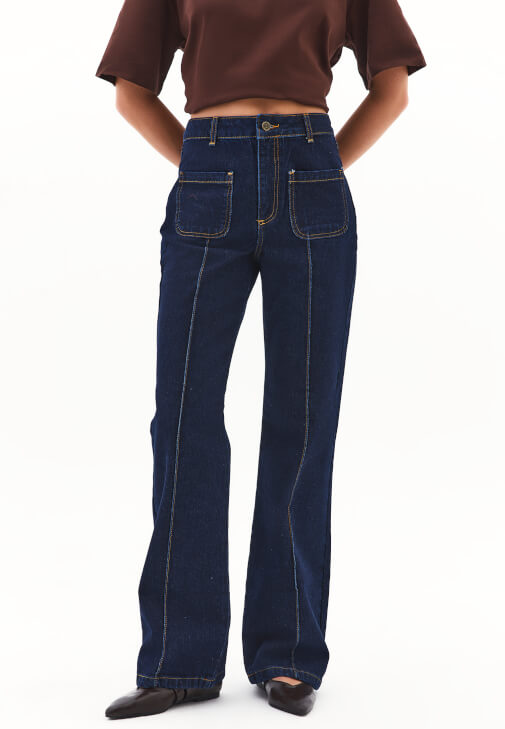 Denim Pantolon ve Ceket Kombini