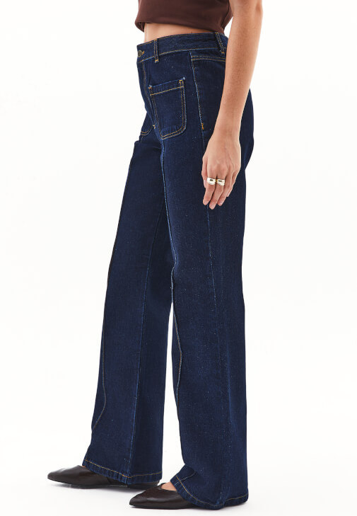 Denim Pantolon ve Ceket Kombini