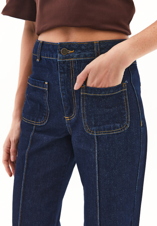 Denim Pantolon ve Ceket Kombini