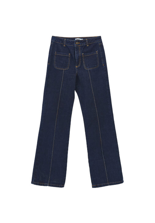 Denim Pantolon ve Ceket Kombini