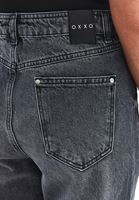 Bayan Gri Ultra Yüksek Bel Mom-Fit Pantolon