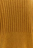 Women Brown V-Neck Knit Sweater