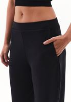 Bayan Siyah Modal Straight-Fit Pantolon