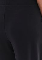Bayan Siyah Modal Straight-Fit Pantolon