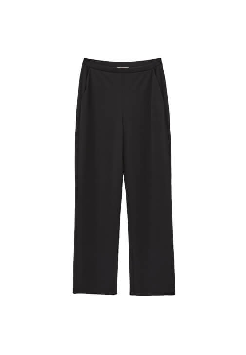 Straight-Fit Pantolon ve Modal Atlet Kombini