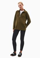 Bayan Yeşil Modal Oversize Sweatshirt