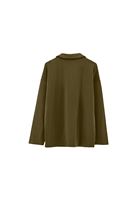Bayan Yeşil Modal Oversize Sweatshirt