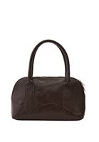 Women Brown Buckle Detail Shoulder Bag