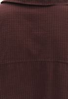 Women Brown Linen Blend Oversized Shirt