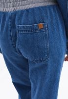 Bayan Mavi Denim Detaylı Jogger Pantolon