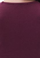 Women Purple Modal Square Neck Tank Top