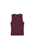Women Purple Modal Square Neck Tank Top