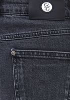 Bayan Gri Straight-Fit Denim Pantolon