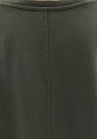 Women Khaki Modal High Neck Sweater