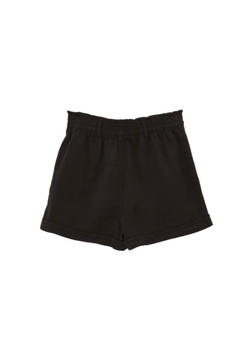 Tencel Mini Şort ve Oversize Gömlek Kombini