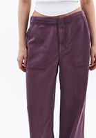Bayan Mor  Orta Bel Wide-Leg Pantolon ( TENCEL™ )