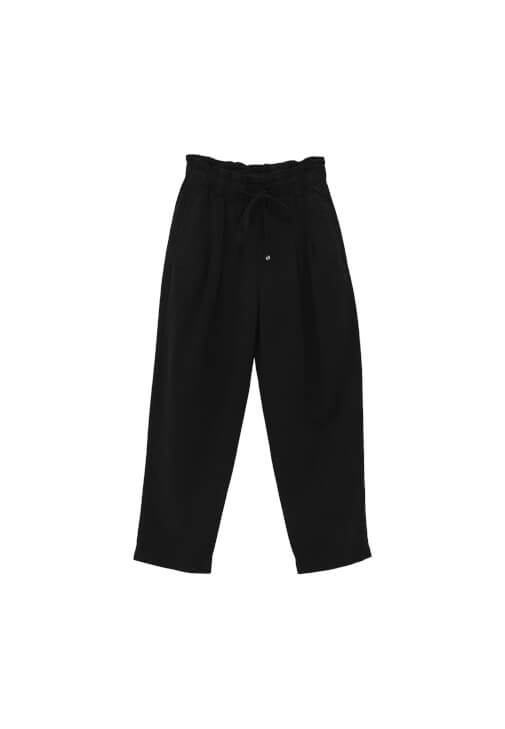 Yüksek Bel Baggy-Fit Pantolon ve Gömlek Kombini