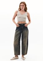 Bayan Bej Seamless Crop Top