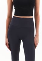 Women Anthracite Grey High Rise Leggings