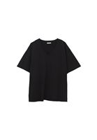 Women Black Cotton Oversized T-Shirt