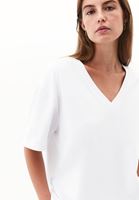Women White Cotton Oversized T-Shirt
