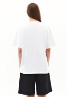 Women White Cotton Oversized T-Shirt