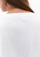 Women White Cotton Oversized T-Shirt