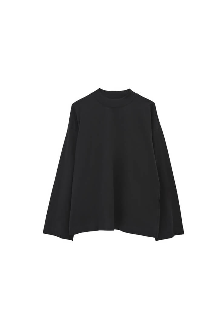 Women Black Cotton Oversize T-Shirt