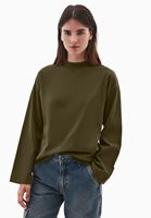 Women Green Cotton Oversize T-Shirt