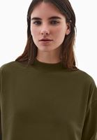 Women Green Cotton Oversize T-Shirt