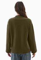 Women Green Cotton Oversize T-Shirt